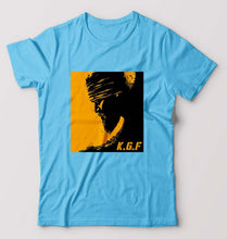 Load image into Gallery viewer, KGF T-Shirt for Men-Light Blue-Ektarfa.online
