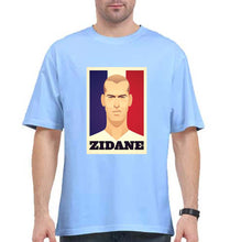 Load image into Gallery viewer, Zidane Oversized T-Shirt for Men-Baby Blue-Ektarfa.online
