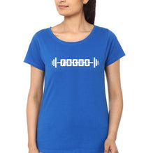 Load image into Gallery viewer, Gym Focus T-Shirt for Women-Royal Blue-Ektarfa.online

