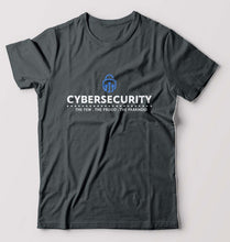 Load image into Gallery viewer, Cyber Security T-Shirt for Men-Steel grey-Ektarfa.online
