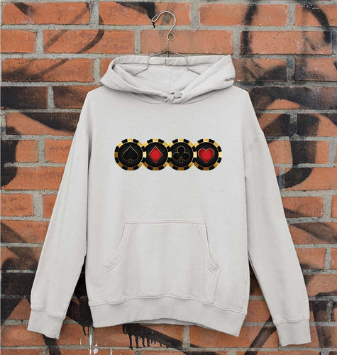 Poker Unisex Hoodie for Men/Women-Grey Melange-Ektarfa.online