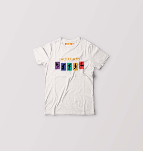 Evolution Football Kids T-Shirt for Boy/Girl-White-Ektarfa.online
