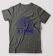 Load image into Gallery viewer, IIM Ahmedabad T-Shirt for Men-Charcoal-Ektarfa.online
