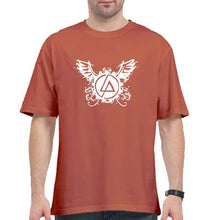 Load image into Gallery viewer, Linkin Park Oversized T-Shirt for Men-Coral-Ektarfa.online
