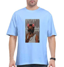 Load image into Gallery viewer, MC Stan Oversized T-Shirt for Men-Baby Blue-Ektarfa.online
