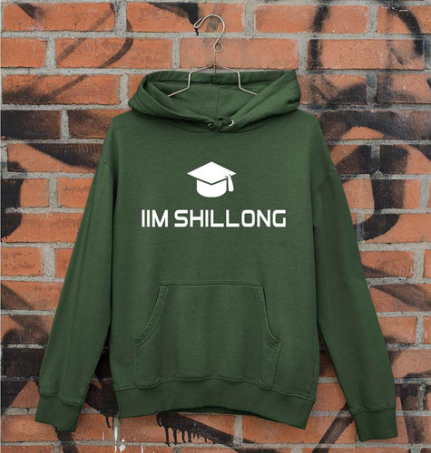 IIM Shillong Unisex Hoodie for Men/Women-Dark Green-Ektarfa.online