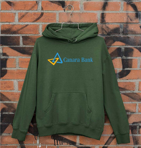Canara Bank Unisex Hoodie for Men/Women-S(40 Inches)-Dark Green-Ektarfa.online