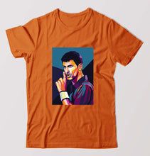 Load image into Gallery viewer, Novak Djokovic Tennis T-Shirt for Men-Orange-Ektarfa.online
