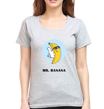 Load image into Gallery viewer, Banana T-Shirt for Women-Grey Melange-Ektarfa.online
