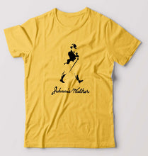 Load image into Gallery viewer, Johnnie Walker T-Shirt for Men-Golden yellow-Ektarfa.online
