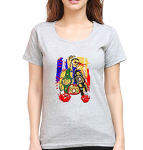 Load image into Gallery viewer, Mike Tyson T-Shirt for Women-Grey Melange-Ektarfa.online

