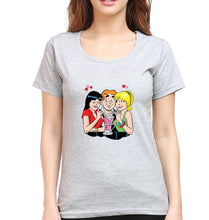 Load image into Gallery viewer, Archie T-Shirt for Women-Grey Melange-Ektarfa.online
