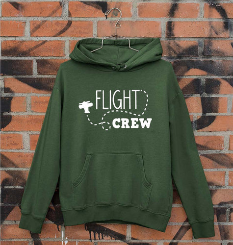Flight Crew Unisex Hoodie for Men/Women-Dark Green-Ektarfa.online