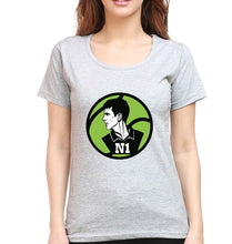Load image into Gallery viewer, Novak Djokovic T-Shirt for Women-Grey Melange-Ektarfa.online
