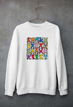 Load image into Gallery viewer, Keith Haring Funny Unisex Sweatshirt for Men/Women-White-Ektarfa.online
