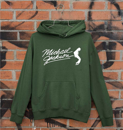Michael Jackson Unisex Hoodie for Men/Women-Dark Green-Ektarfa.online