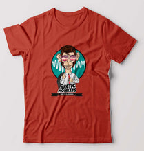 Load image into Gallery viewer, Arctic Monkeys T-Shirt for Men-Brick Red-Ektarfa.online
