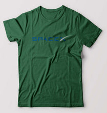 Load image into Gallery viewer, SpaceX T-Shirt for Men-Bottle Green-Ektarfa.online
