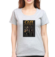 Load image into Gallery viewer, Ozzy Osbourne T-Shirt for Women-Grey Melange-Ektarfa.online
