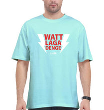 Load image into Gallery viewer, Liger Vijay Devarakonda (waat laga denge) Oversized T-Shirt for Men-Mint-Ektarfa.online
