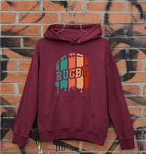 Load image into Gallery viewer, Rugby Unisex Hoodie for Men/Women-Maroon-Ektarfa.online

