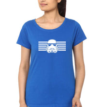 Load image into Gallery viewer, Star War T-Shirt for Women-Royal Blue-Ektarfa.online
