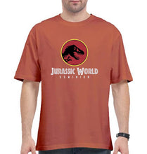 Load image into Gallery viewer, Jurassic World Oversized T-Shirt for Men-Coral-Ektarfa.online
