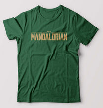 Load image into Gallery viewer, The Mandalorian T-Shirt for Men-Bottle Green-Ektarfa.online
