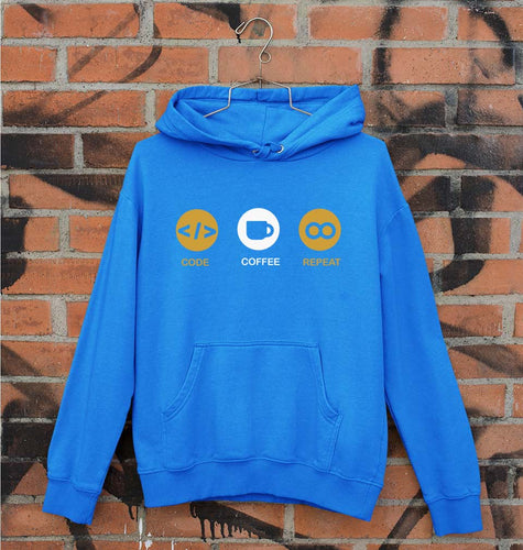 Coder Unisex Hoodie for Men/Women-Royal Blue-Ektarfa.online
