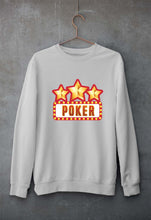 Load image into Gallery viewer, Poker Unisex Sweatshirt for Men/Women-Grey Melange-Ektarfa.online
