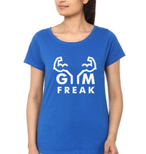 Load image into Gallery viewer, Gym T-Shirt for Women-Royal Blue-Ektarfa.online
