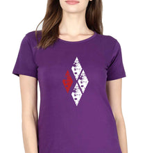 Load image into Gallery viewer, Harley Quinn T-Shirt for Women-Purple-Ektarfa.online
