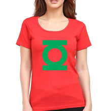 Load image into Gallery viewer, Green Lantern Superhero T-Shirt for Women-Red-Ektarfa.online
