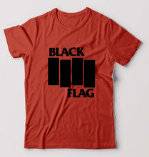 Load image into Gallery viewer, Black Flag T-Shirt for Men-Brick Red-Ektarfa.online
