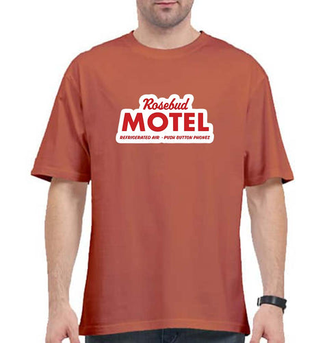 schitts creek Oversized T-Shirt for Men-Coral-Ektarfa.online