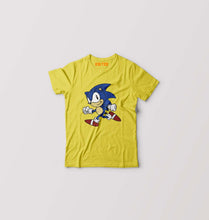 Load image into Gallery viewer, Sonic Kids T-Shirt for Boy/Girl-Yellow-Ektarfa.online
