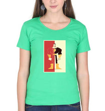 Load image into Gallery viewer, Black Adam T-Shirt for Women-flag green-Ektarfa.online
