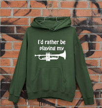 Load image into Gallery viewer, Trumpet Love Unisex Hoodie for Men/Women-Dark Green-Ektarfa.online
