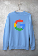 Load image into Gallery viewer, Google Unisex Sweatshirt for Men/Women-Baby Blue-Ektarfa.online
