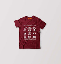 Load image into Gallery viewer, Camera Kids T-Shirt for Boy/Girl-Maroon-Ektarfa.online
