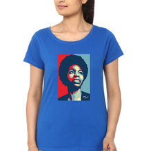 Load image into Gallery viewer, Nina Simone T-Shirt for Women-Royal Blue-Ektarfa.online
