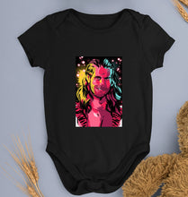 Load image into Gallery viewer, Shawn Michaels - Heartbreak Kid (HBK) (WWE) Kids Romper For Baby Boy/Girl-Black-Ektarfa.online
