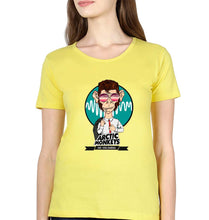 Load image into Gallery viewer, Arctic Monkeys T-Shirt for Women-Yellow-Ektarfa.online

