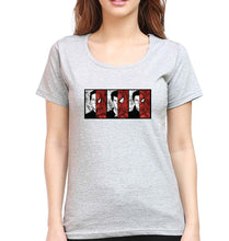 Load image into Gallery viewer, Spiderman Superhero T-Shirt for Women-Grey Melange-Ektarfa.online
