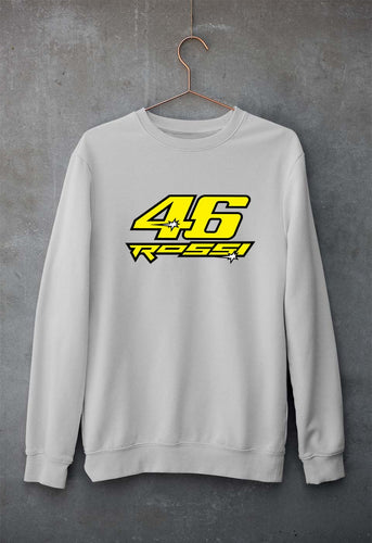 Valentino Rossi(VR 46) Unisex Sweatshirt for Men/Women-Grey Melange-Ektarfa.online