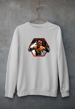 Load image into Gallery viewer, Nate Diaz UFC Unisex Sweatshirt for Men/Women-Grey Melange-Ektarfa.online
