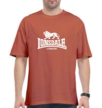 Load image into Gallery viewer, Lonsdale Oversized T-Shirt for Men-Coral-Ektarfa.online
