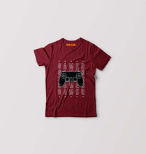 Load image into Gallery viewer, Geek Gamer Kids T-Shirt for Boy/Girl-Maroon-Ektarfa.online
