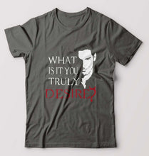Load image into Gallery viewer, Lucifer T-Shirt for Men-Charcoal-Ektarfa.online
