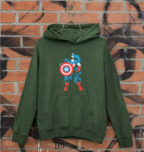 Load image into Gallery viewer, Captain America Unisex Hoodie for Men/Women-Dark Green-Ektarfa.online

